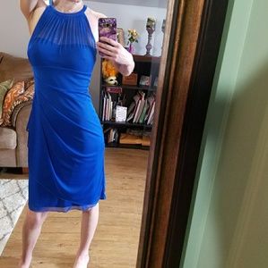 Royal Blue bridesmaid dress